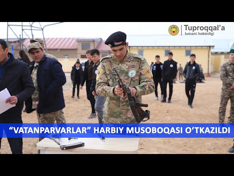 “Vatanparvarlar” harbiy musobaqasi o‘tkazildi