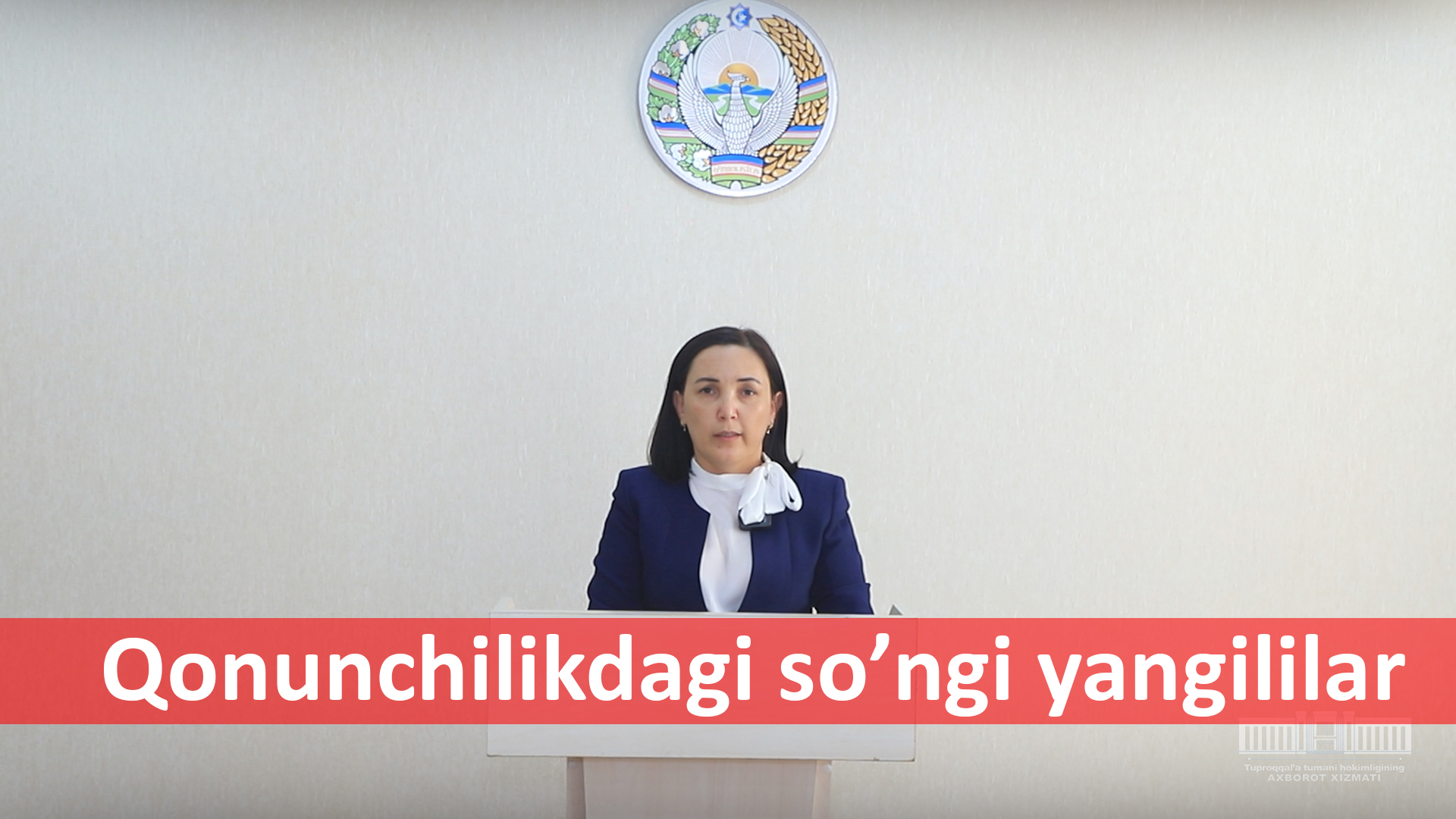 QONUNCHILIKDAGI YANGILIKLAR
