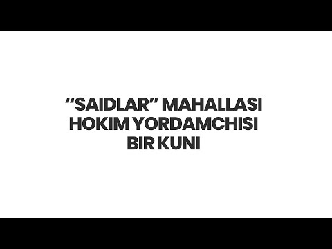 Hokim yordamchisining bir kuni loyihasining 6-soni  