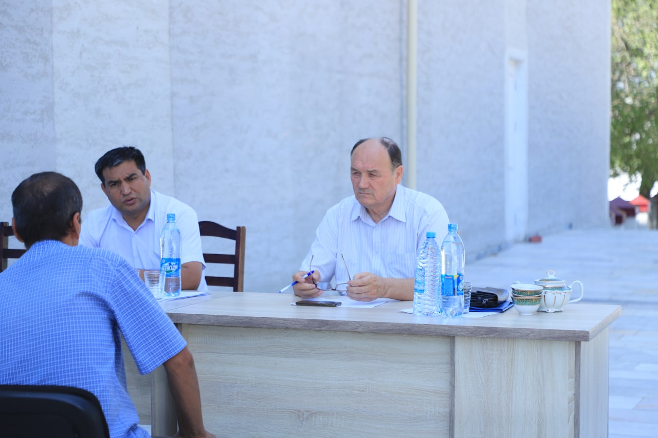 Olis hududda istiqomad qilayotgan aholi murojaatlari tinglandi