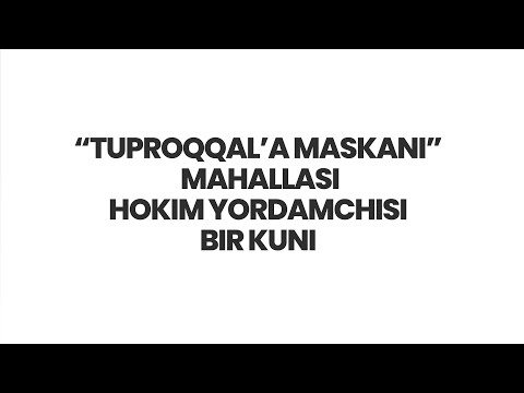 Hokim yordamchisining bir kuni loyihasining 7-soni 
