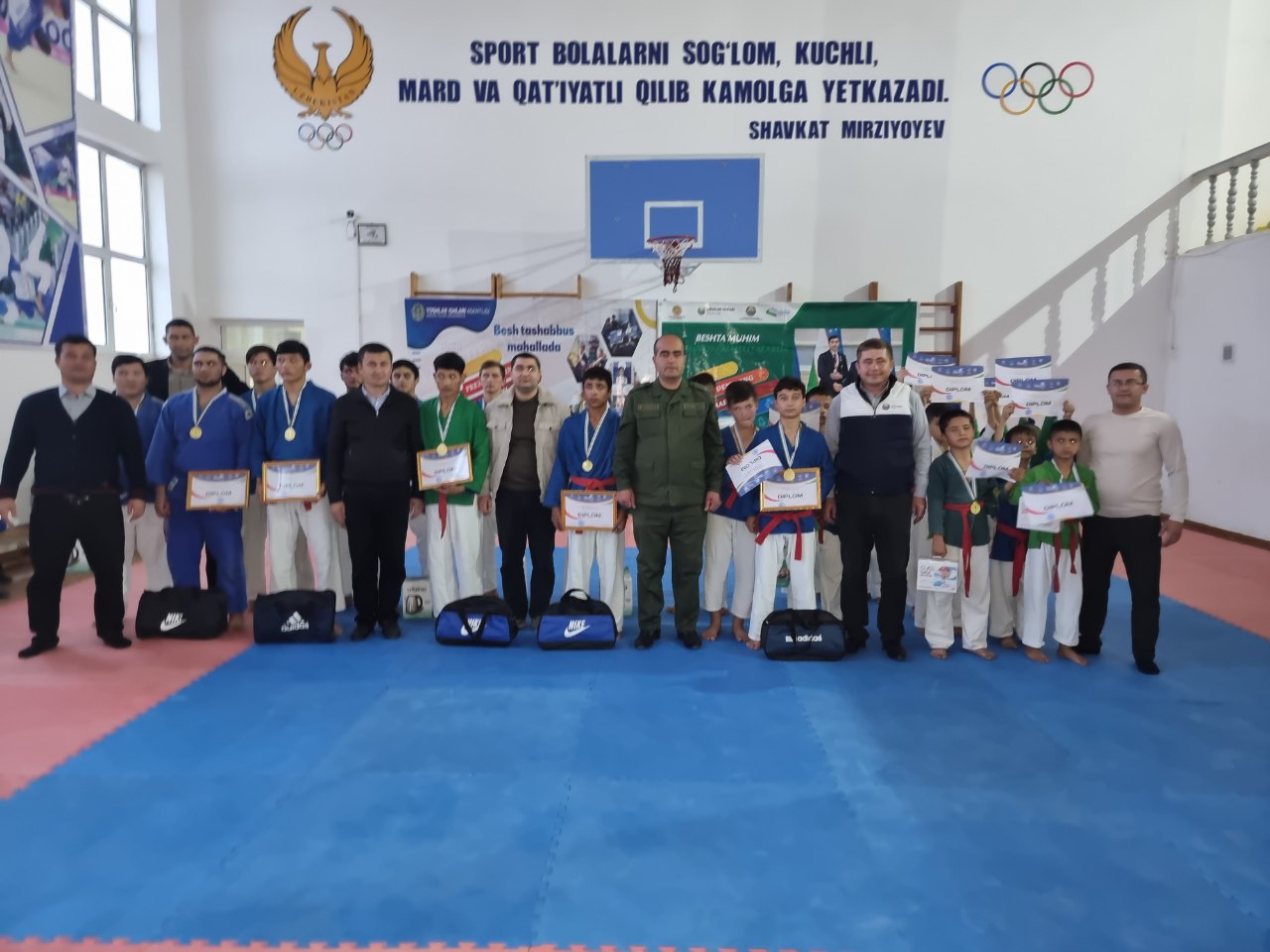 Milliy kurash turi bo'yicha Tuproqqal'a tumani bosqichi bolib otdi.