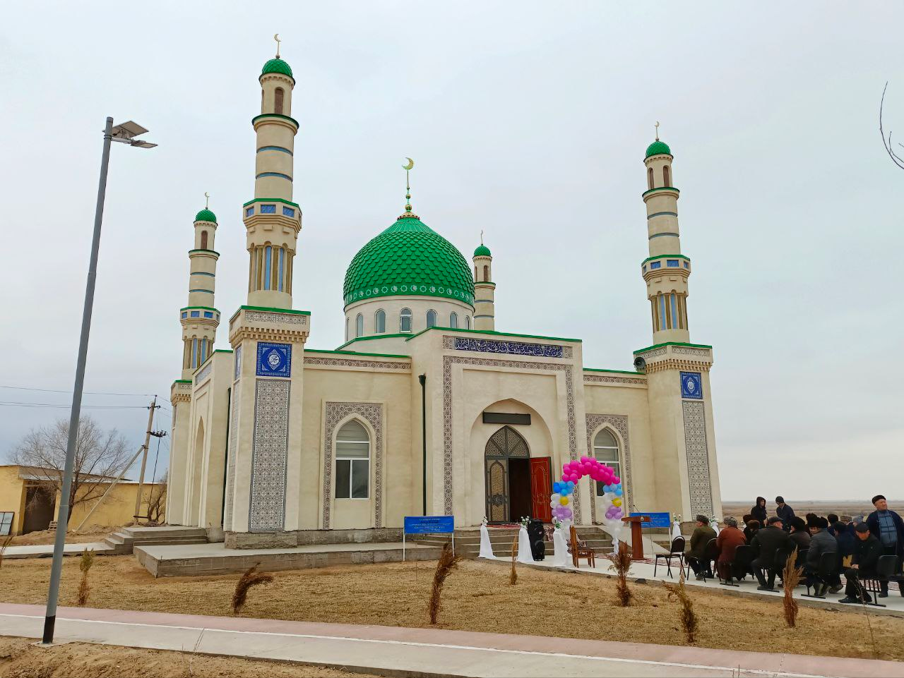 Tuproqqalʼa tumanida yangi masjid foydalanishga topshirildi.
