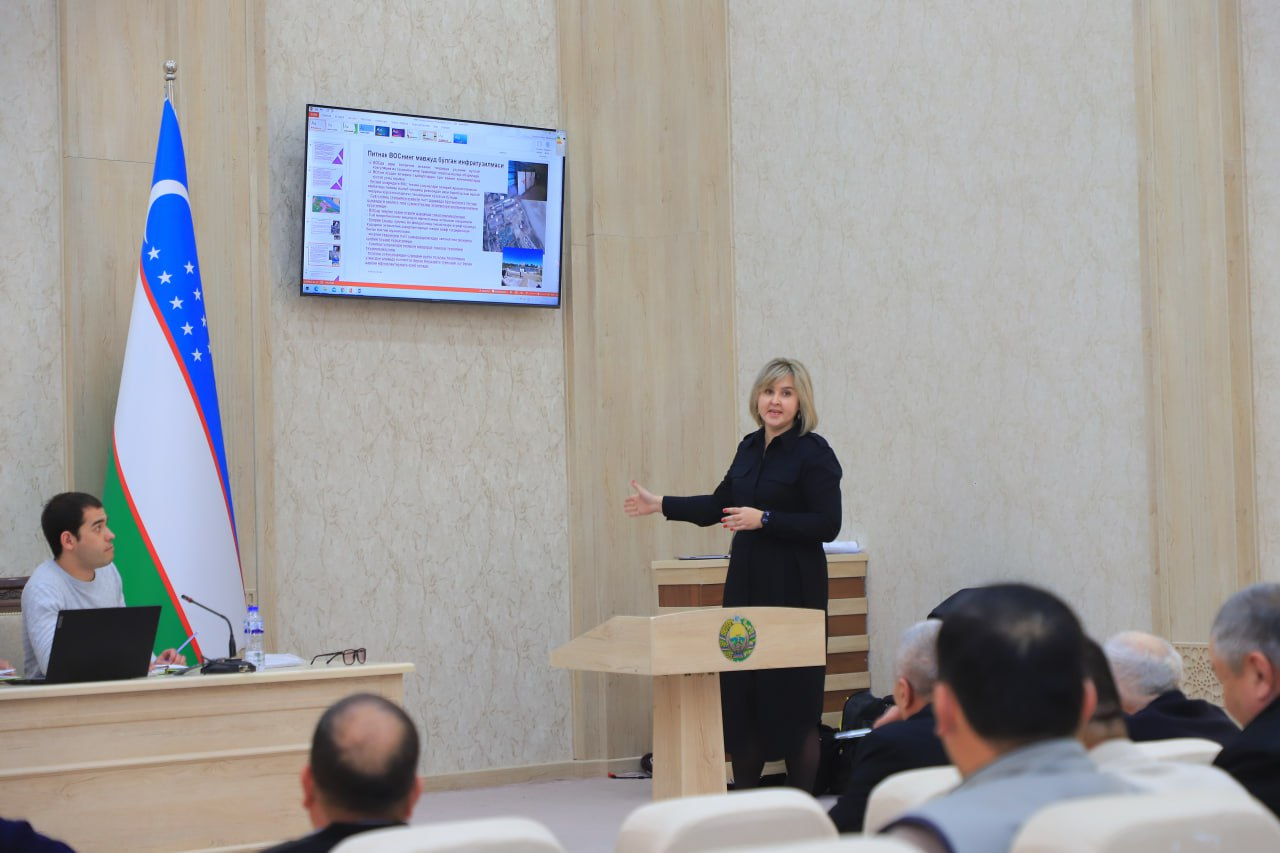 Pitnak shahridagi suv uzatish va kanalizatsiya oqova suvlarni tozalash inshootlari rekonstruksiya qilinadi