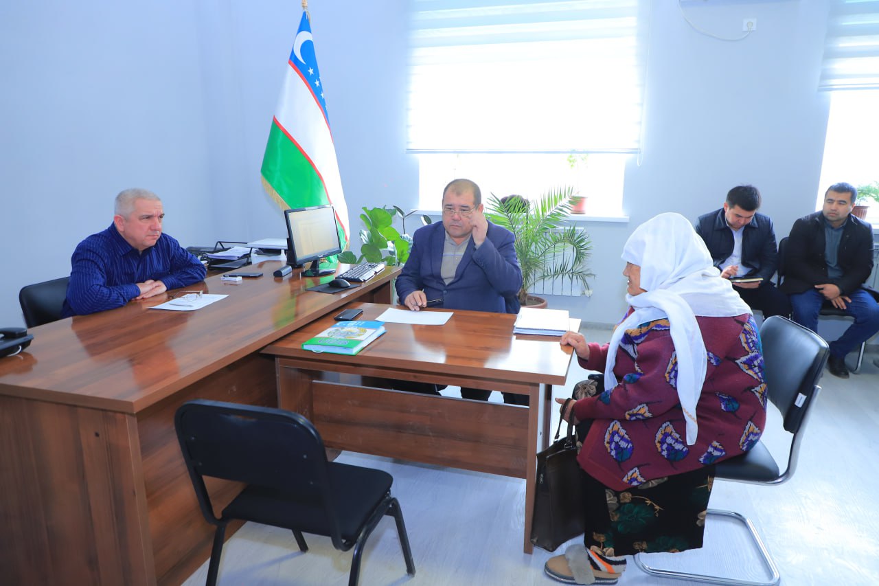 Bugun tuman hokimi Alisher Salayevning navbatdagi sayyor qabuli o‘tkazildi.