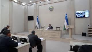 Jonli efir | Xalq deputatlari Tuproqqalʼa tumani Kengashining 76-sessiyasi