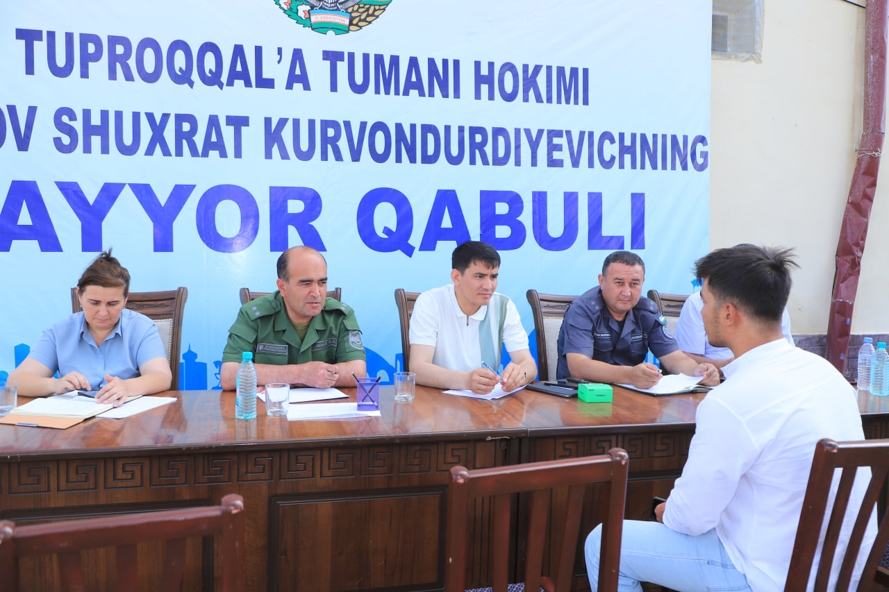 FUQAROLAR MUROJAATI TINGLANDI FUQAROLAR MUROJAATI TINGLANDI