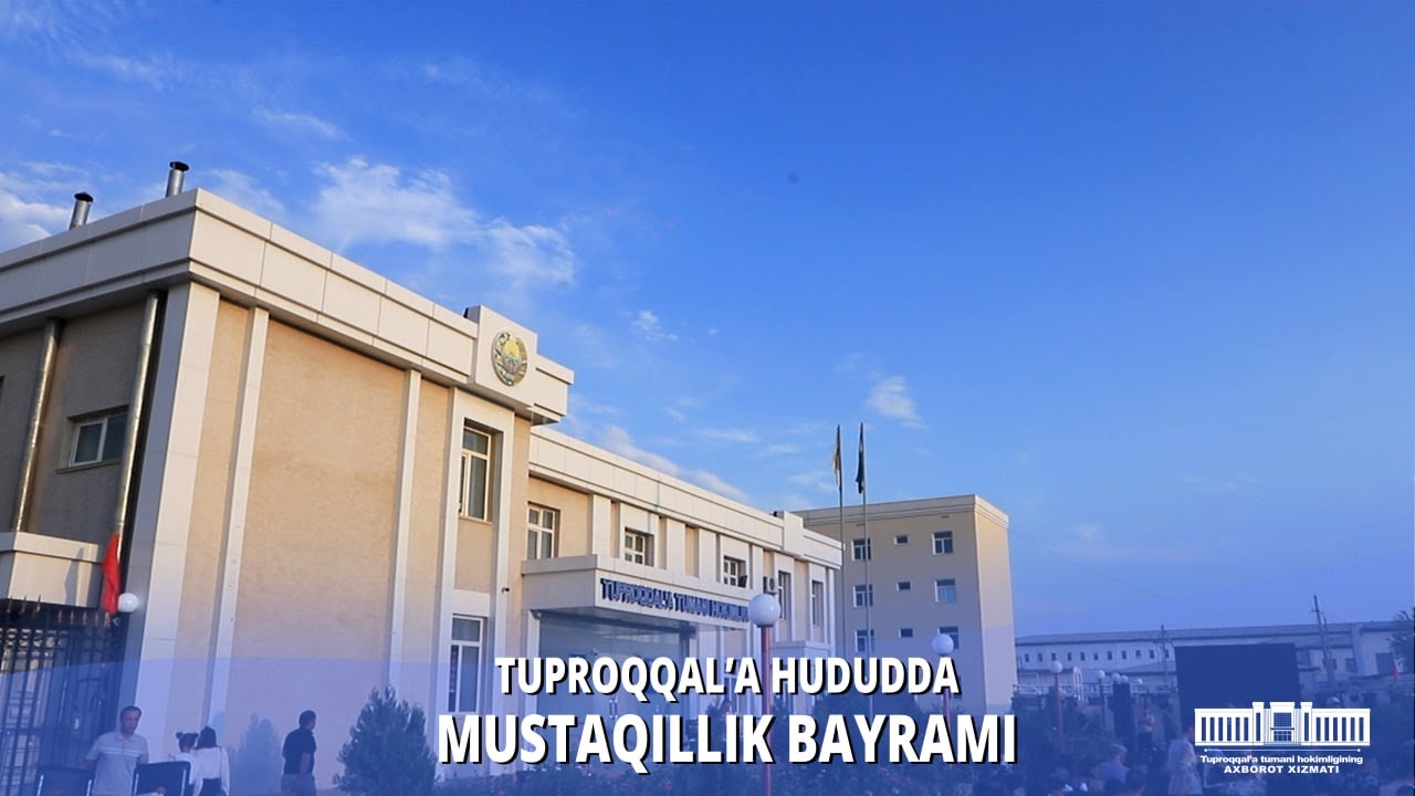 Tuproqqal'a hududida Mustaqilligimizning 32 yilligiga bag'ishlangan bayram tadbirlar