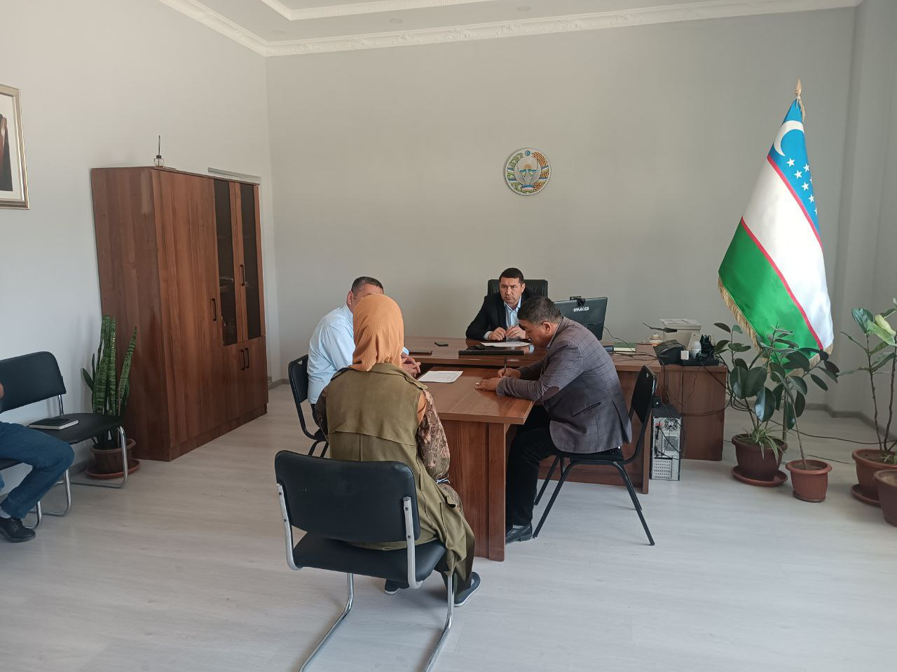 Fuqarolar murojaatlari tinglandi Fuqarolar murojaatlari tinglandi