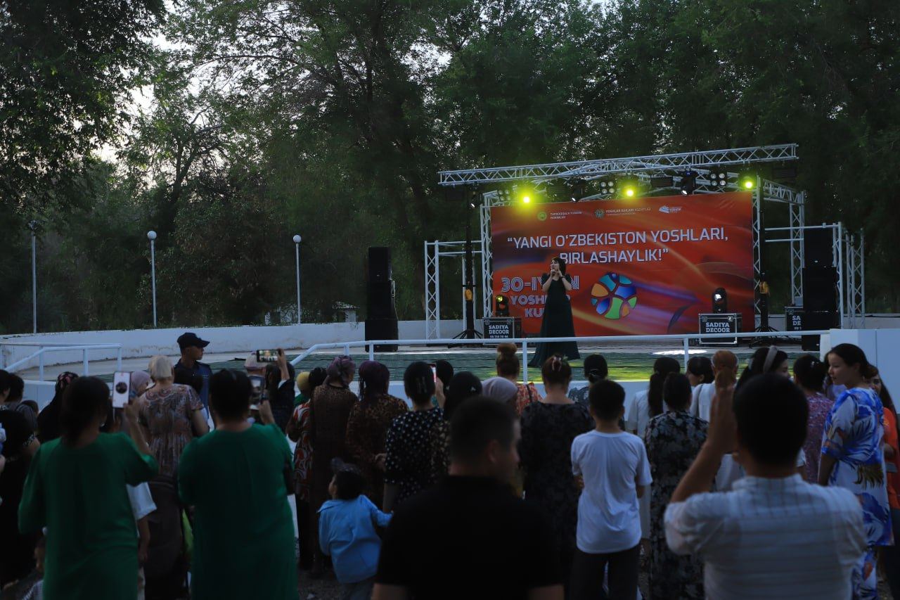 Yangi O'zbekiston yoshlari, birlashaylik! Yangi O'zbekiston yoshlari, birlashaylik!