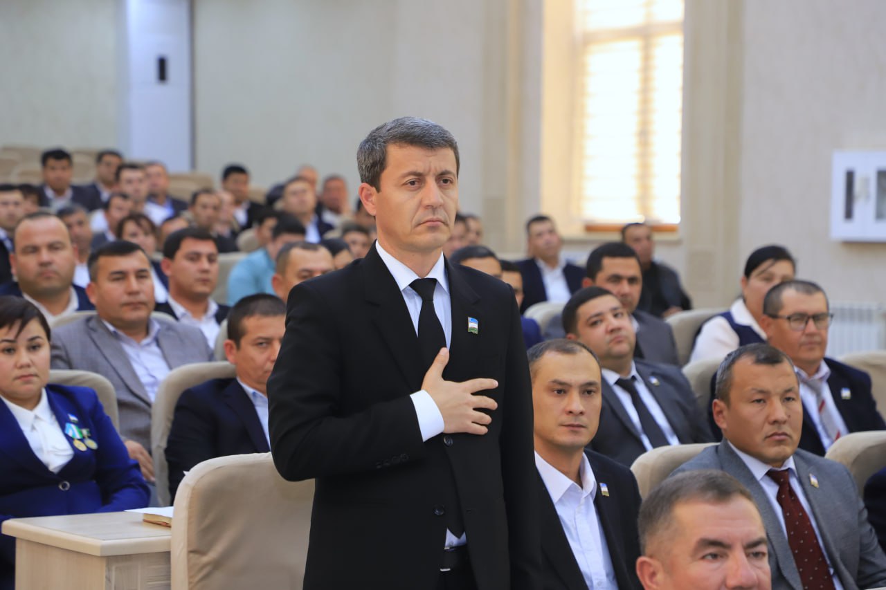 Bugun xalq deputatlari Tuproqqal'a tumani Kengashining yettinchi chaqiriq birinchi sessiyasi bo'lib 